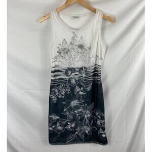 Waggon Paris Floral Mesh Overlay Dress XS